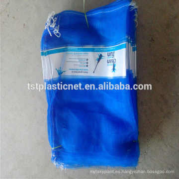 virgen hdpe embalaje bolsa de malla de ajo